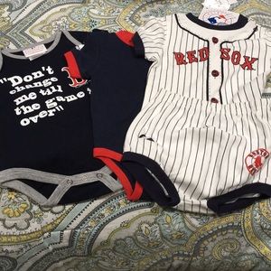 Boston Red Sox baby bundle